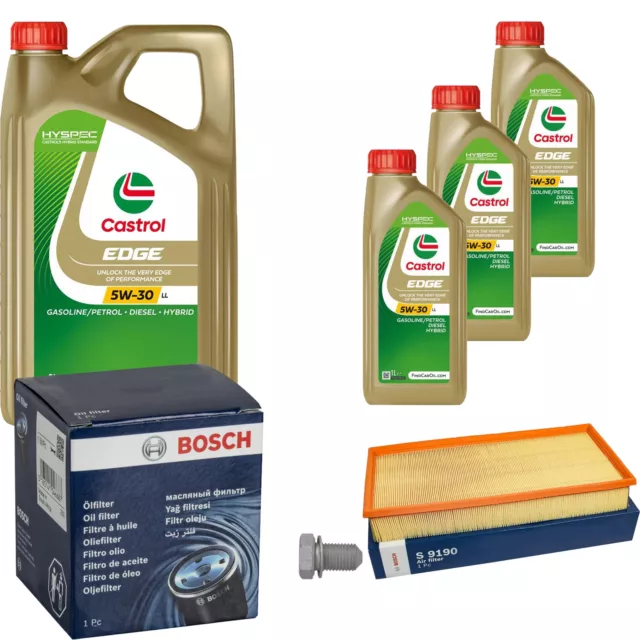 Bosch Inspection Set 8, L castrol edge 5W-30 Ll pour Porsche Cayenne