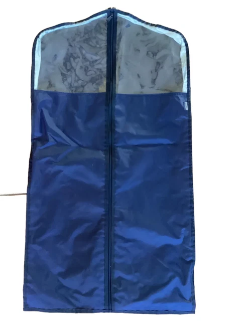 Vintage Lands End Hanging Garment Bag Full Zip 41 X 22