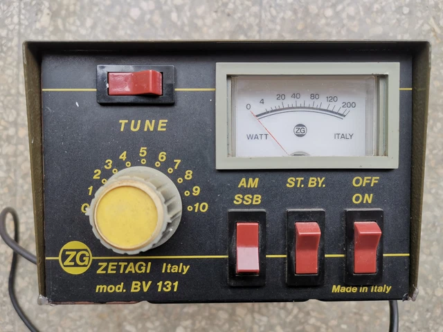 ZETAGI BV131 AMPLIFICATORE Valvolare HF linear power amplifier 26 30 MHz 2024 EUR 199 90 PicClick IT
