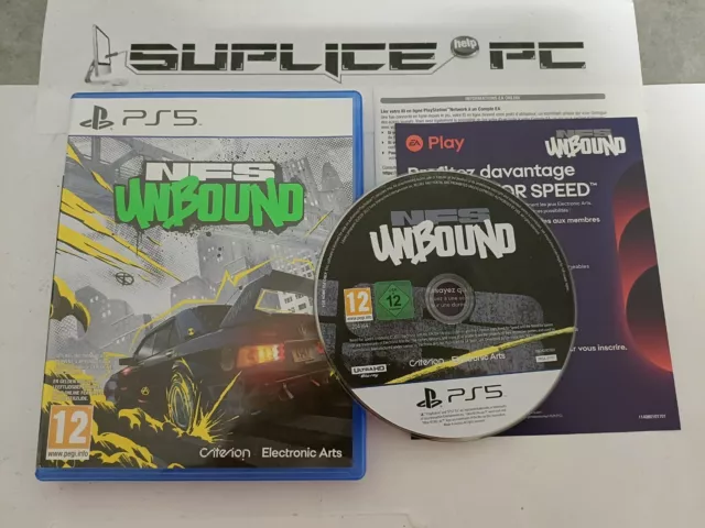 NFS UNBOUND NEED For Speed - Ps5 - Jeu Fr - Suplice Pc Toul EUR 34,90 -  PicClick IT