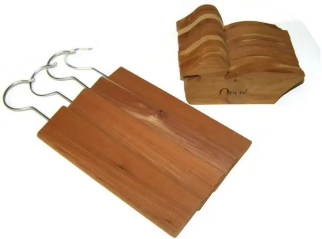 Orvis Cedar Ducks Hangers & Wood Blocks for Closet Lot of THIRTY EIGHT Pieces 2