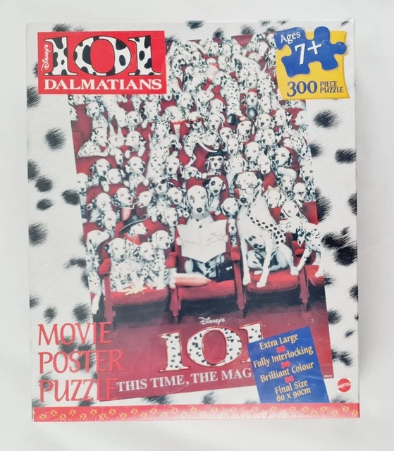 NEW - DISNEY'S 101 Dalmatians Movie Poster Jigsaw Puzzle 300 pcs ...