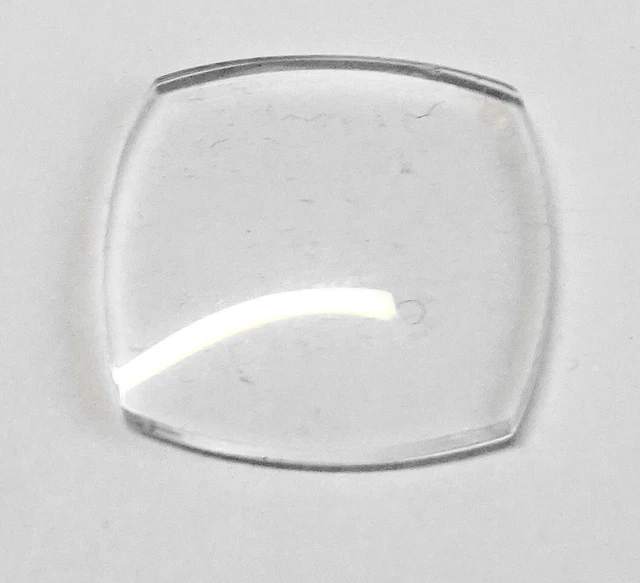 VERRE MONTRE GENEVE CARRÉ BASE PLATE 13.5 mm VERRE MONTRE GENEVE CARRÉ BASE PLATE 13.5 mm
