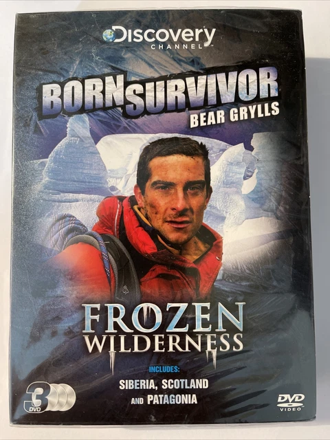 Born Survivor Bear Grylls: Frozen Wilderness [DVD] - 3 DVD Box Set NEW SEALED !!