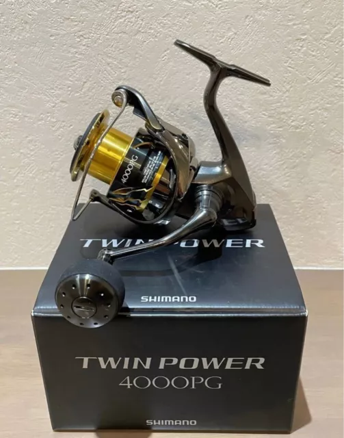 SHIMANO 20 TWIN POWER 4000PG 4.4 Spinning Reel New in Box £709.66 -  PicClick UK