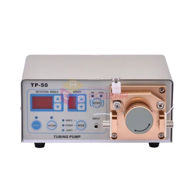 Peristaltic Glue Dispenser Solder Paste Liquid Dispensing Machine 110V TP-50