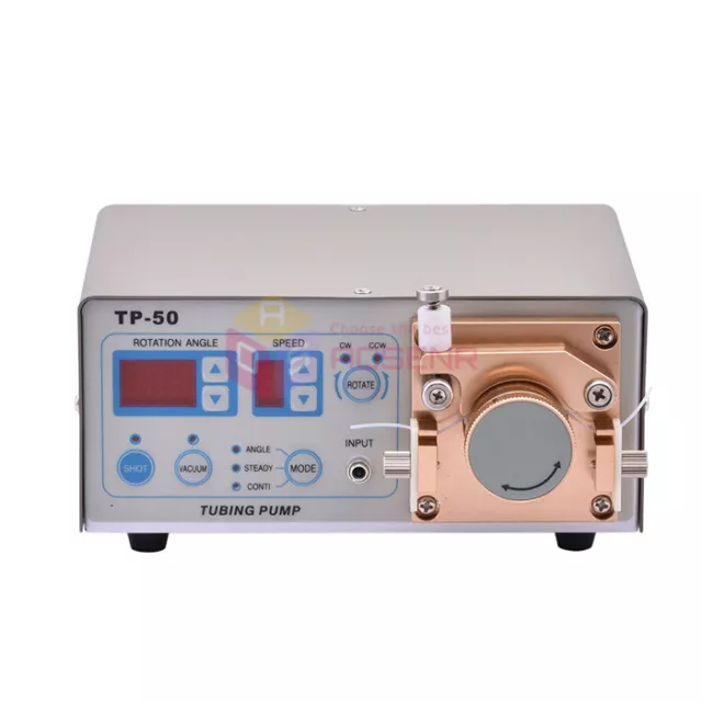 Peristaltic Glue Dispenser Solder Paste Liquid Dispensing Machine 110V TP-50