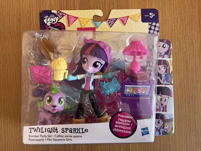 MY LITTLE PONY Equestria Girls Minis Twilight Sparkle Slumber Party Set ...