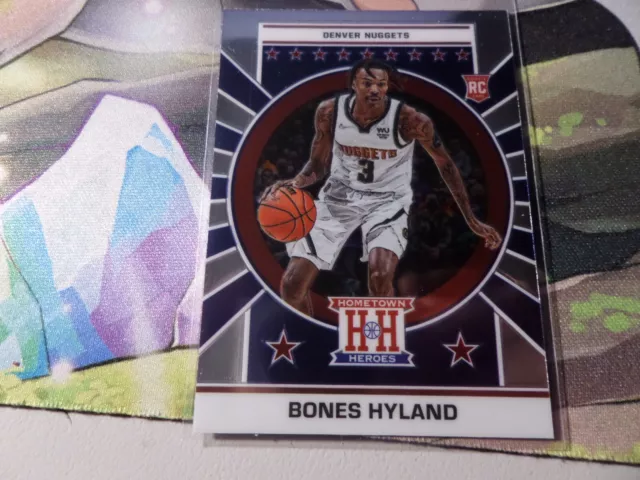 2021-22 Panini One and One Bones Hyland RPA 3/10 JERSEY NUMBER COOL