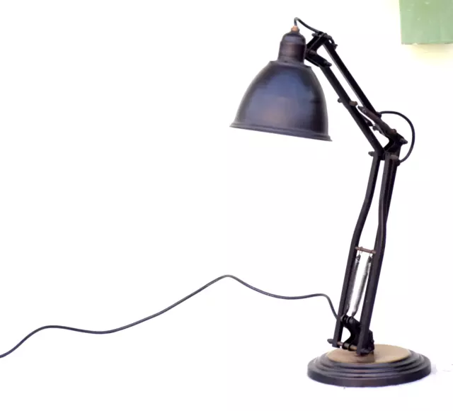 Lámpara de mesa de latón, lámpara de mesa victoriana, lámpara de escritorio...