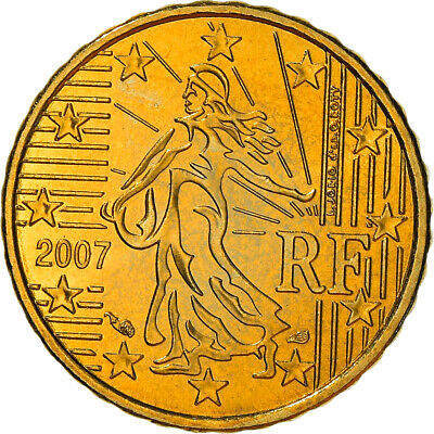 [#382151] France, 10 Euro Cent, 2007, Paris, SUP+, Laiton, KM:1410