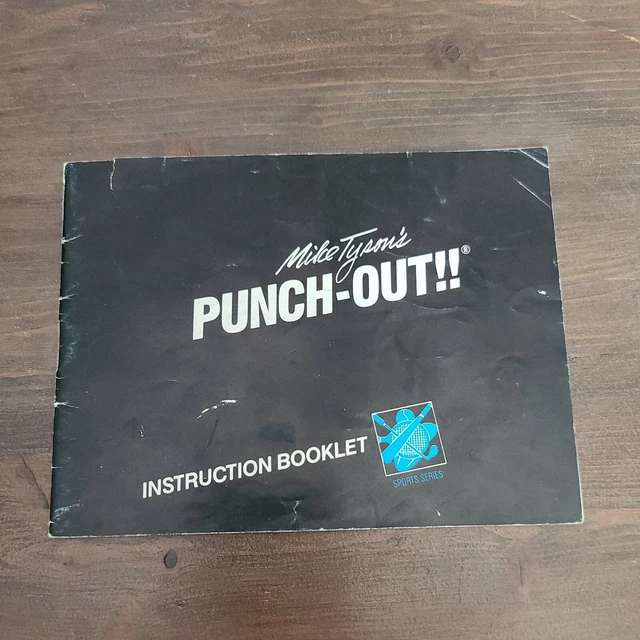 NINTENDO MIKE TYSON'S PunchOut (Instruction Manual Booklet Only
