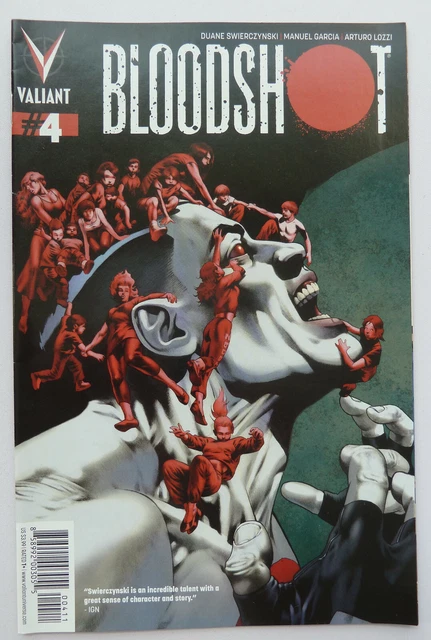 Bloodshot #4 - 1st Printing - Valiant Comics - October 2012 VF- 7.5
