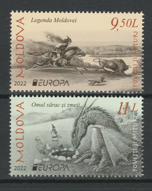 Moldova 2022 CEPT Europa 2 MNH stamps