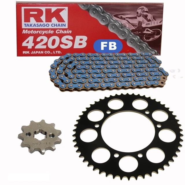 RIDE AND CUSTOM Kettensatz Für Kettenritzel, Hyperverstärkt