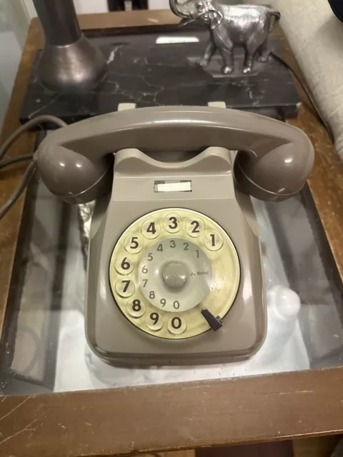 Telefono A Disco SIP Auso Siemens vintage anni 70