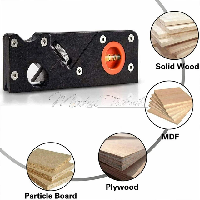 DIY Manual Wood Tool Chamfer Plane Woodworking Edge Corner Trimming Block Planer