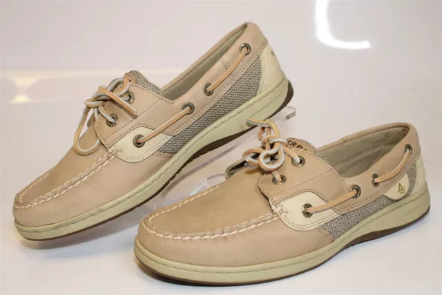 Sperry Top-Sider Womens 8 W Wide Bluefish 2-Eye Boat Shoes 9276619