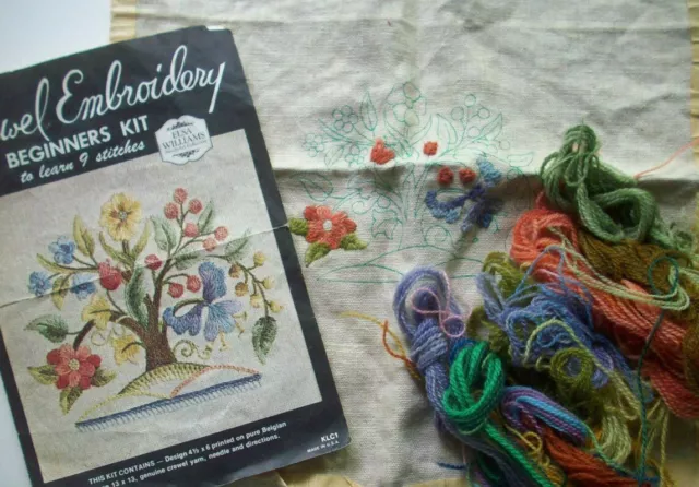 Tree of Life Crewel Embroidery Kit
