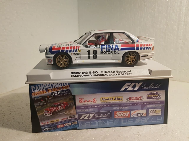 QQ 99077 FLY BMW M3 E30 Fine MT Duez Championnat National Rallyslot 07 Limitée