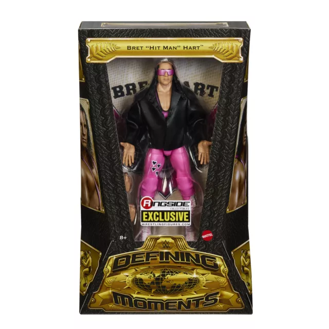 Bret Hart - WWE Defining Moments Ringside Exclusive  Toy Wrestling Figure