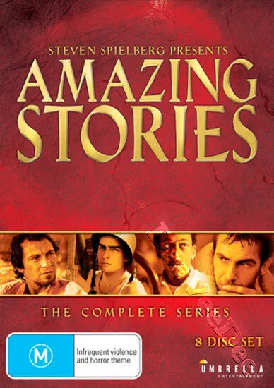 Amazing Stories (The Complete Series) NEW PAL/NTSC 8-DVD Boxset Steven Spielberg