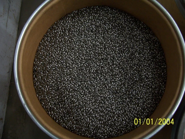 19 # Bag Steel Tumbling Media, Football/Oval Shape