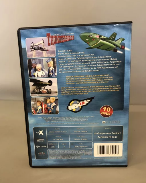 Gerry Andersons Thunderbirds | 10 DVD | Science Fiction-TV-Serie | #J7 2