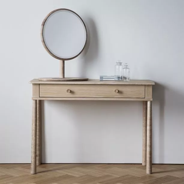 Wycombe Oak Dressing Table With Drawer