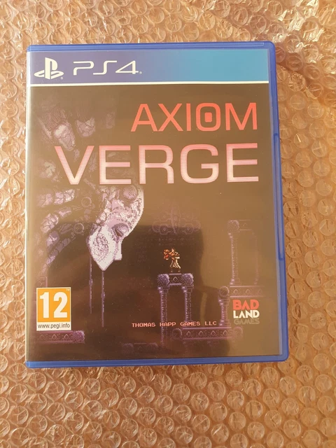 Jeu PS4 Axiom Verge - Action-aventure Rétro Futuriste, édition Collector, Très Bon état
