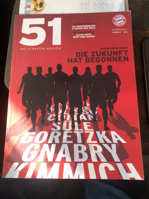 Das FC Bayern Magazin „Säbener 51“ Februar 2019
