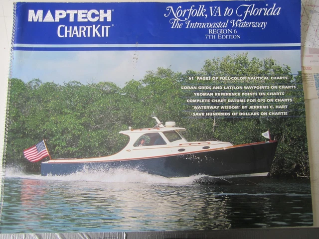 Chart Kit BBA Region 6, Intracoastal From Norfolk to florida icw