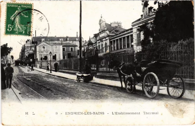 CPA Enghien les Bains L'etablissement Thermal FRANCE (1308440)