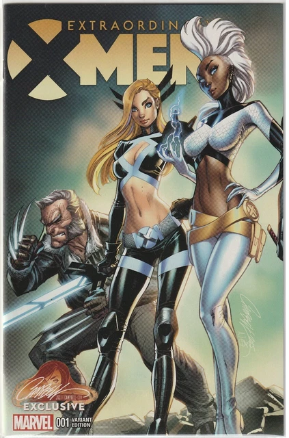 Extraordinary X-Men 1 J Scott Campbell Exclusive Variant Cover