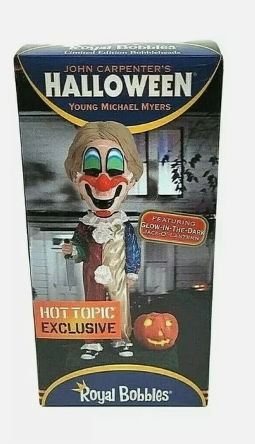 Halloween Young Michael Myers Bobblehead Royal Bobbles Hot Topic Exclusive New