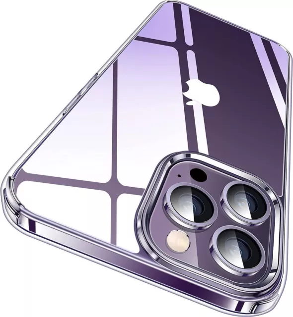 Slim Clear Case For Apple iPhone 15 14 Pro Max Plus 13 12 XR Silicone Gel Cover