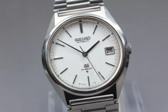 【 READ EXC++++ 】  Vintage Grand Seiko HI-BEAT 5645-7010 Automatic Watch JAPAN