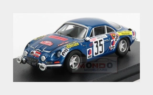 Modèle réduit Alpine Renault A110, No.62, Rallye Wm, Rallye Monte Carlo