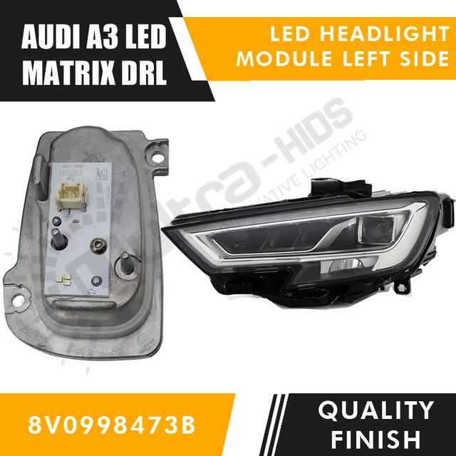 Kit De 16 Bombillas LED Interiores Para AUDI A3 S3 RS3 8L Hatchback 1997-2003 - Luz Blanca 6000K, Plug & Play