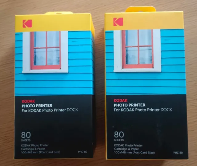 Kodak 2 Paquets Papier Photo Brillant A4 - Blanc - Prix pas cher