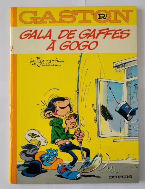 Gaston Lagaffe R1 Eo Franquin 1970 Ttbe - Gala De Gaffes A Gogo