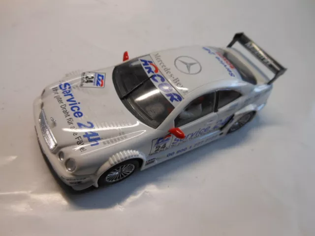 Rar: DTM Mercedes CLK Service 24 h Ninco 1:32 neu ohne Magnet auch f. Carrera