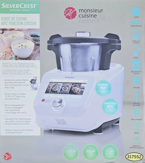 Monsieur Cuisine Connect - LIDL - SilverCrest - NEUF