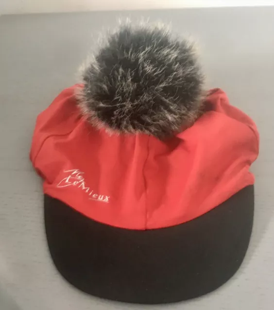 My LeMieux Chilli Pom Pom Hat Silk