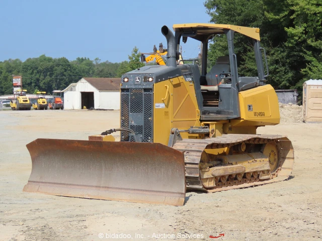 2018 John Deere 650K LGP Crawler Dozer Tractor 124" PAT Blade Diesel bidadoo