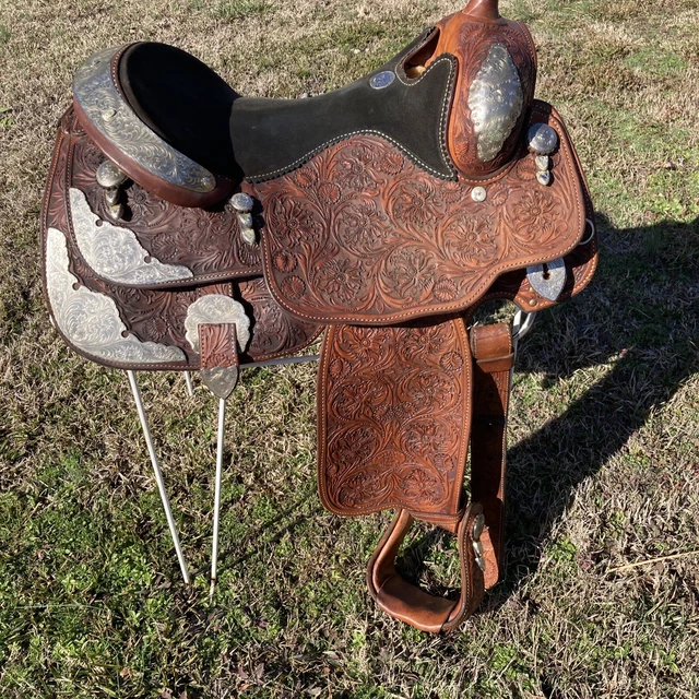 16” Billy Cook show saddle  sulphur Ok
