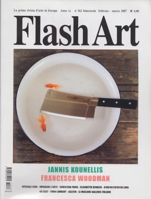 Flash art la prima rivista d’arte in Europa n. 262 febbraio marzo  2007