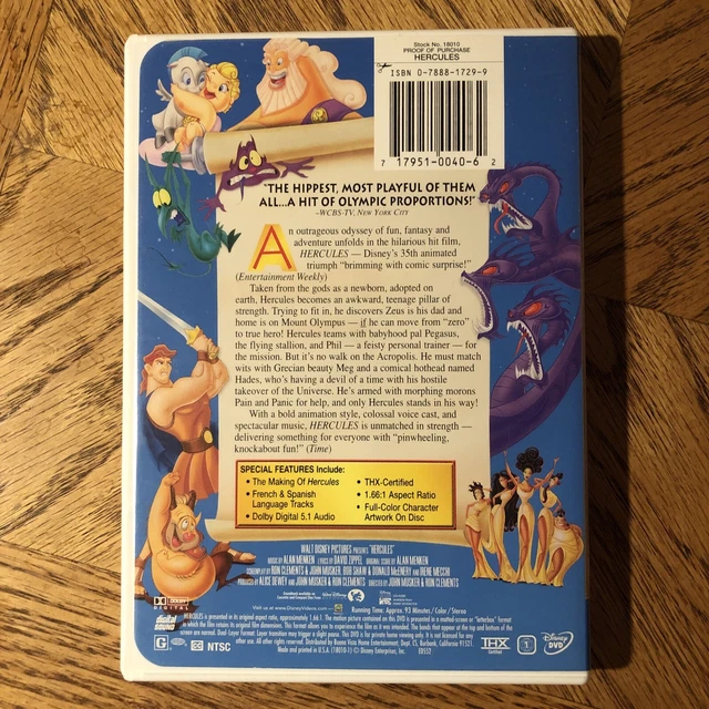 Hercules (DVD, 1999, Limited Issue) 2