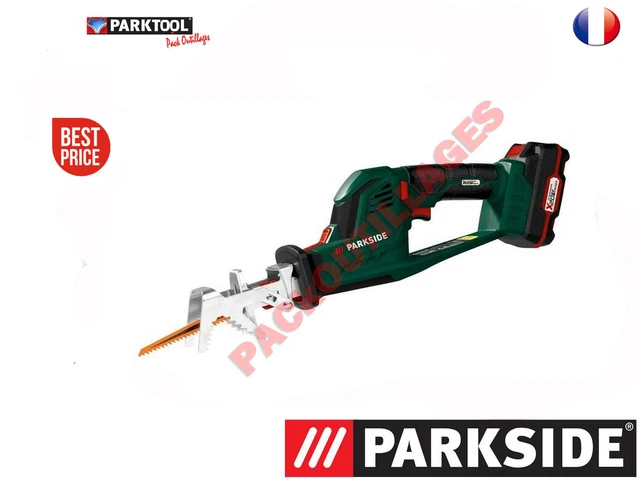 Sega A Batteria PARKSIDE PASA 20-Li - Regolazione Giri Continuo, 20mm Corsa, Senza Batteria - Foto 2