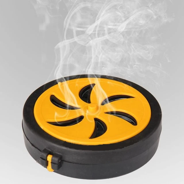 Rete caduta supporto bastoncini di incenso retrò supporto bobina zanzara bruciatore